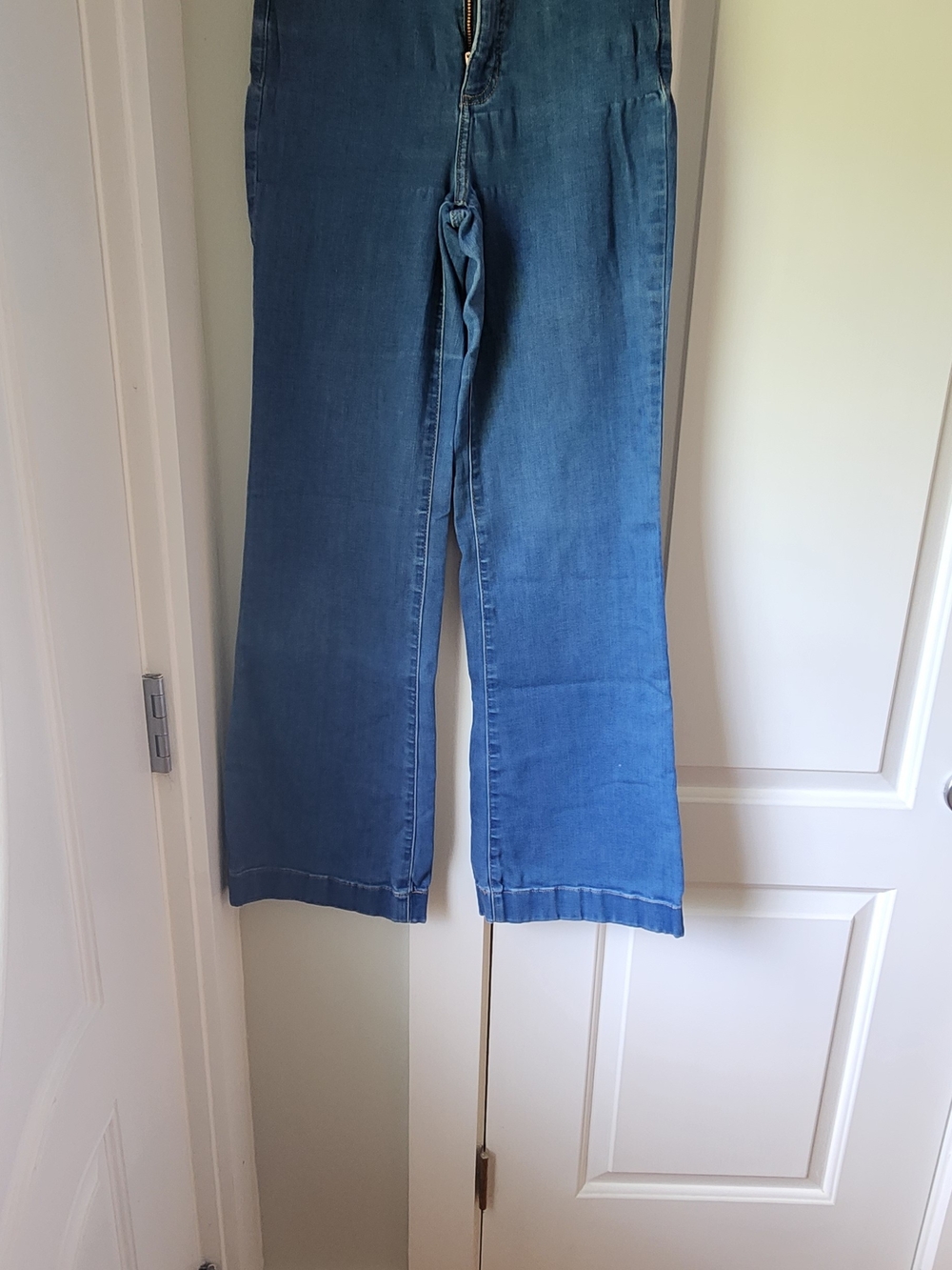 LC Lauren Conrad Medium Blue Wide-Leg Jeans
